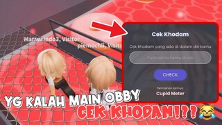 CEK KH0DAM BAGI YG KALAH MAIN OBBY!??😹 Apa Yaa Khodam Aku & Adekku ..?☠️ | Roblox Indonesia 🇮🇩 |