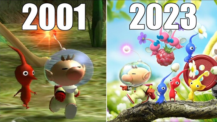 Evolution of Pikmin Games [2001-2023]