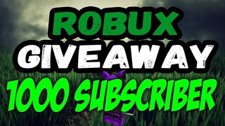 ROBUX 💲GIVEAWAY💲1000 SUBSCRIBERS