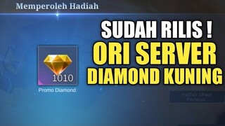 CEPAT LOGIN !! 1000 DIAMOND KUNING ! DIAMOND KUNING ORI SERVER SUDAH BISA DI AMBIL !