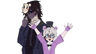 If Micheal Afton and Helpy took a picture together ||Fnaf|| ||art||
