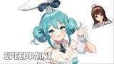 [SPEEDPAINT] Vocaloid: Hatsune Miku Bunny Version