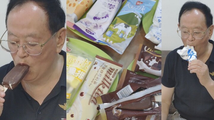 【Pencicip es krim berusia 75 tahun】Kenapa pekerjaan orang lain terlihat begitu menyenangkan!