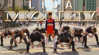 巴西男孩一镜到底翻跳BlackPink LISA的MONEY！【B2舞团】