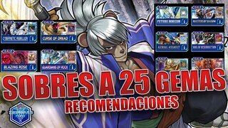 USA BIEN TUS GEMAS - RECOMENDACIONES : SOBRE X 25 GEMAS | Yu-Gi-OH! Duel Links!