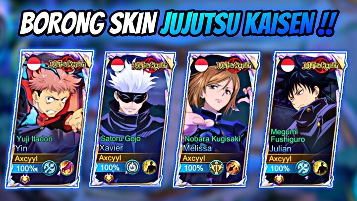 Borong Semua Skin Jujutsu Kaisen😍