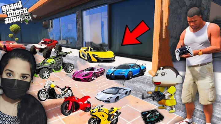 Franklin Shinchan Collect RC Mini Bike & Car - GTA 5