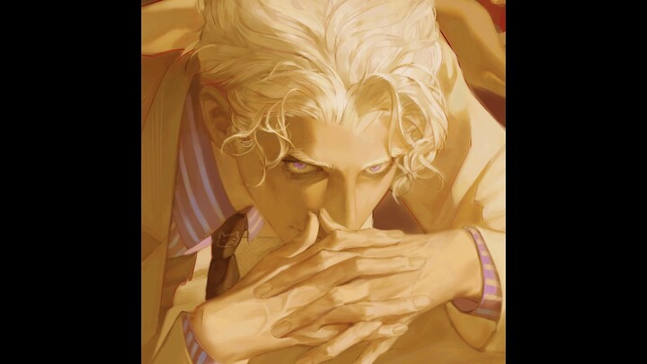 Kira Yoshikage đang quay đầu.