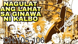 Nagulat sila nang makita si Kalbo na kasama ang batang bihag | one punch man chapter 105-106