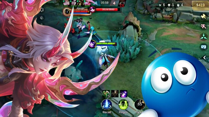 MOMENT Damage Kariee sakitt banget