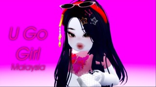 Malaysia - U Go Girl (Yuna Cover) (Original by: Lee Hyo-ri) [Dance Cover] | Countryhumans Roblox
