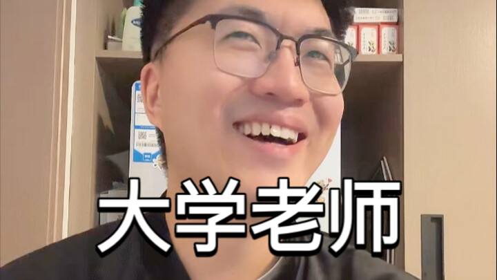 Guru pria paruh baya yang dermawan, membagikan teh susu kepada murid-muridnya di Hari Guru