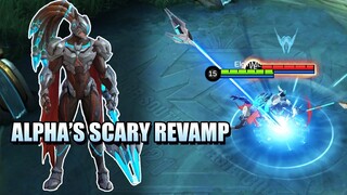 NEW ULTIMATE  FOR ALPHA - ALPHA'S REVAMP IN ADVANCE SEVER MOBILE LEGENDS