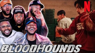 THE CRAZIEST 30 VS 2! 사냥개들 Bloodhounds Ep 4 Reaction