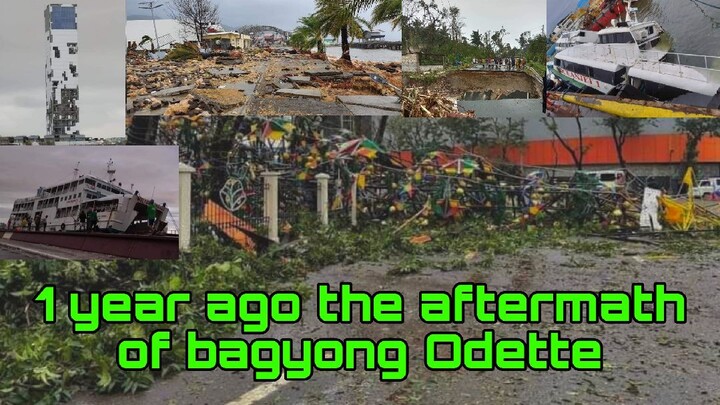 1 year ago the aftermath of bagyong Odette