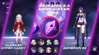 My Best Party On MoC 2.3 Without Firefly | Honkai Star Rail