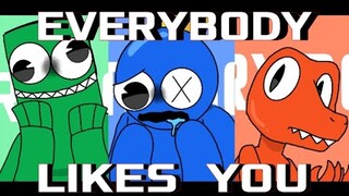 EVERYBODY LIKES YOU // Roblox rainbow friends