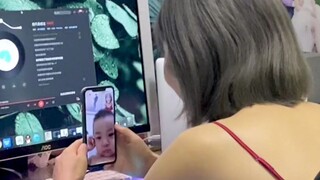答应儿子的视频聊天后续来了