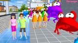 Yuta Mio B0neka Squid Game Kabur Mau Dimakan Pasukan Kodok - Sakura Simulator @Ebi Gamespot