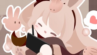 [Tampilan Model Live2D] Untuk mendorong diri saya dalam menggambar, saya membuat skin khusus untuk m
