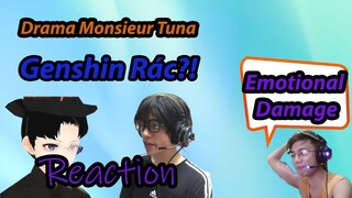 Reaction Clip ACN Nói Về Chuyện Monsieur Tuna Chê Genshin Là Rác!!