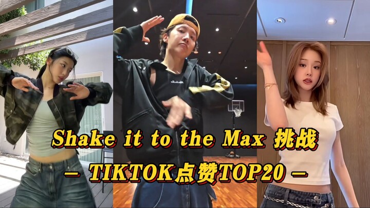【Shake it to the max】女豆Yoonchae采源Pharita都爆！郑号锡持续断层！韩团的'SITHM' TIKTOK点赞TOP20！