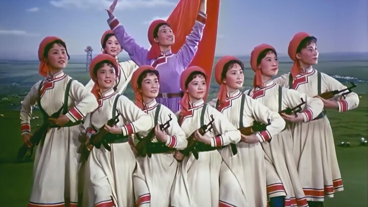 “AI-Restored Grassland Female Militia Dance—Everyone, Sit Down and Enjoy the Dance!” [Dance] [Video 