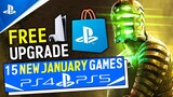 15 BIG Upcoming NEW January PS4/PS5 Games! Free PS5 Upgrade, Open World Game + More (New Games 2023)