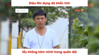 Vỏ quýt dày gặp móng tay nhọn, Diệu Nhi gặp ngay khắc tinh của mình trong quân ngũ =))) #showbiz