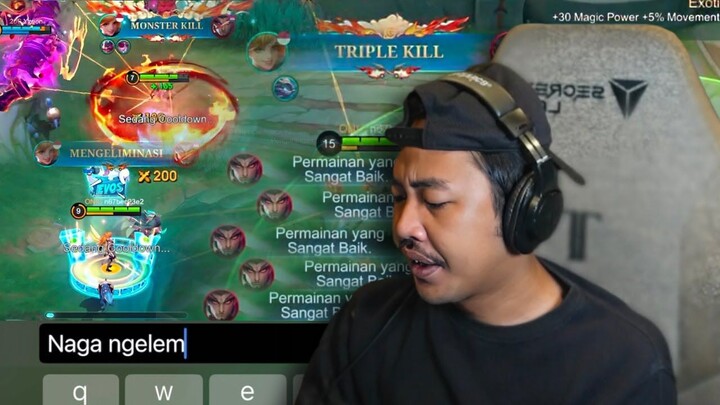 PSIKOLOG DIBALAS PSIKOLOG❗️NAGA INI BERTINGKAH TERUS KAYA NAGA HITAM  - Mobile L