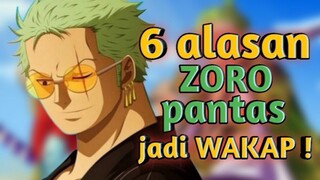 6 ALASAN Zoro Pantas jadi wakil kapten ‼️