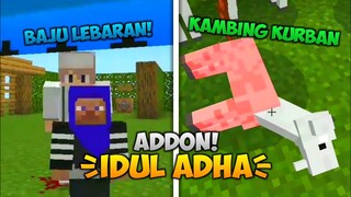 WOW! IDUL ADHA DI MINECRAFT! - ADA HEWAN KURBAN! & BAJU LEBARAN!