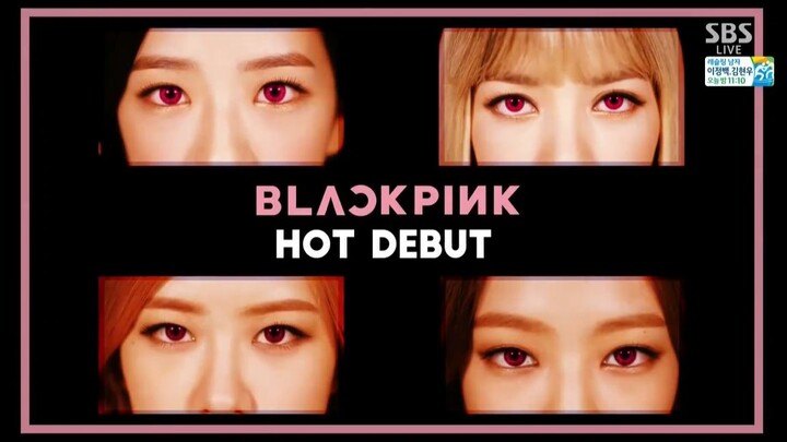 [K-POP]BLACKPINK - Whistle|Stage Debut