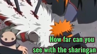 How far can you see with the sharingan