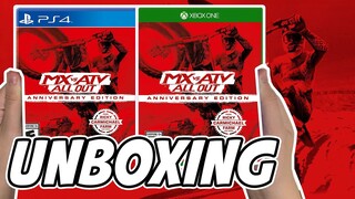 MX Vs ATV All Out Anniversary Edition (PS4/Xbox One) Unboxing