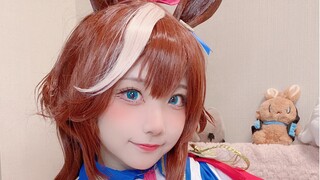 Cuốn sách kỳ lạ? Không! Hoàng đế chỉ đang hát bài hát nhân vật của mình [Uma Musume: Pretty Derby Donghai Emperor cos]