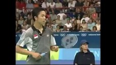 09 2004 (seru.. nih..) Tunggal Putra-Taufik Hidayat (INA) vs Shon Seung Mo(KOR) - Final Olimpiade