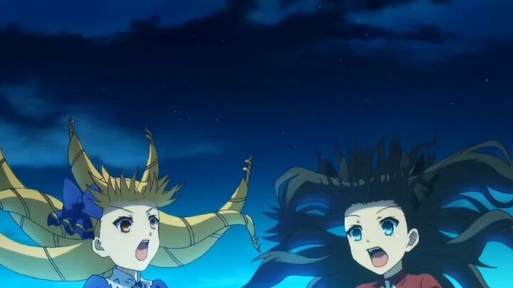 The two unqualified magic ladies were abandoned by the magic costumes...