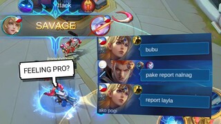 Feeling Pro Freya Wants To Report Me And Called Me Stupid. | MLBB