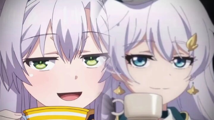 I was wondering why Theresa looked so familiar, it turns out she is a white cat!