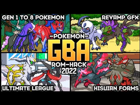 New Pokemon GBA Randomizer ROM HACK With Ash=Greninja, Mega