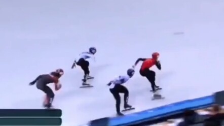 Looking back at the Chinese Winter Olympics team’s shining moments, Wu Dajing took on two opponents 