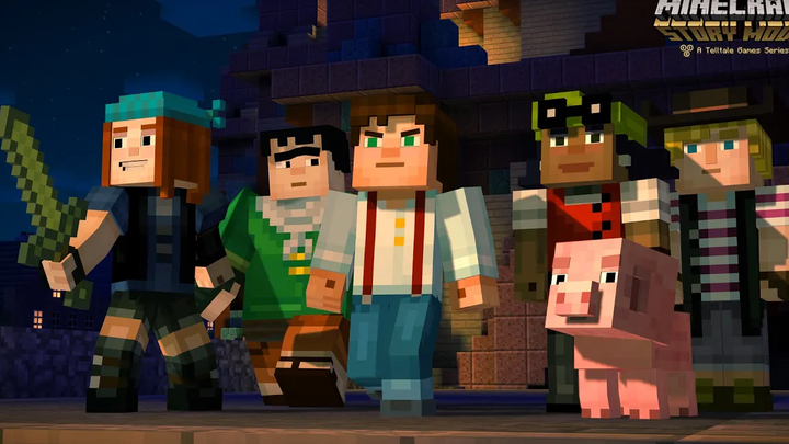 Minecraft โหมดเนื้อเรื่อง ตัวอย่าง Minecon 2015