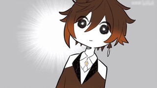 [ Genshin Impact Handwritten ] Zhongli-chan who listens no matter what the son says