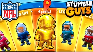 Every New *NFL* Skin = The Video Ends | Stumble Guys