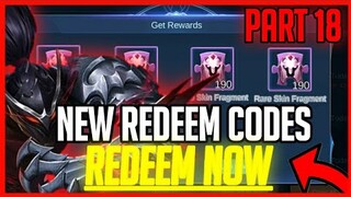 NEW 5 REDEEM CODE SEPTEMBER 2020!! GET RARE SKIN FRAGMENTS & FREE SKINS | Mobile Legends