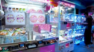 Tokyo Akihabara 🐶 Tiger Girl Town ♪💖 4K Non-stop 1 hour