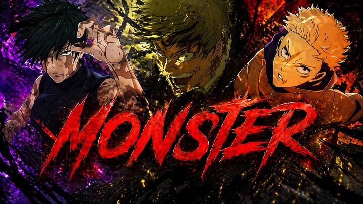 Para karakter Jujutsu Kaisen pada ngamuk di AMV ini - Monster Nightcore by Skillet