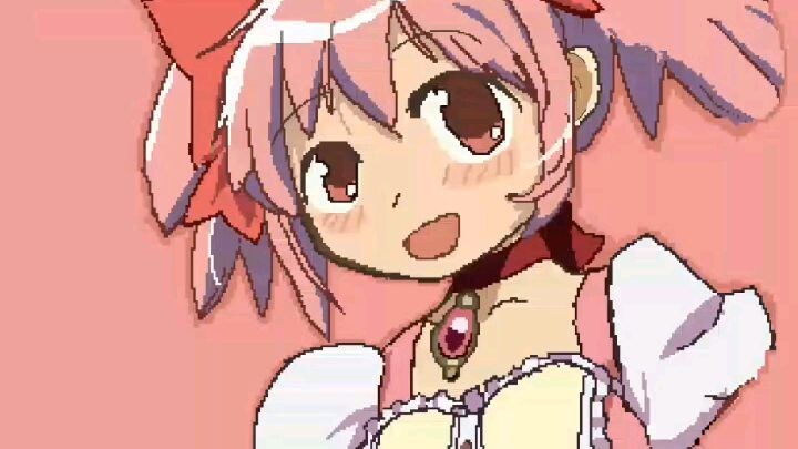 Madoka magica speed paint first time doing pixel art