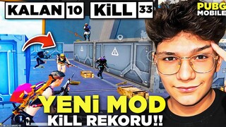 YENİ MOD KİLL REKORUMU KIRDIM😱 | PUBG MOBİLE